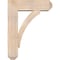 Ekena Millwork Thorton Craftsman Smooth Bracket w/ Offset Brace, Douglas Fir, 7 1/2"W x 24"D x 32"H BKT0806X24X32THR04SDF - alternate 4